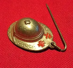 MILITARIA WW2 PINS SPILLA DISTINTIVO GIORNATA DELLE DUE CROCI VENTENNIO