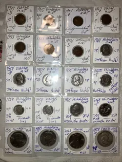 LOT OF 20-INSTANT COIN COLLECTION!.SILVER, , BICENTENNIAL WW2,  FRANKLIN ETC