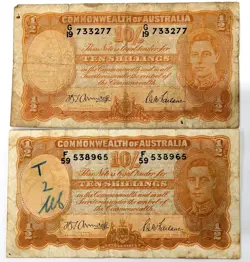 TEN SHILLING CURRENCY