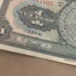 CALENDAR MEXICAN CURRENCY