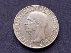 ITALY 1940 1 LIRE WW2 EMANUELE III