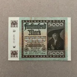 5000 MARK BANKNOTE