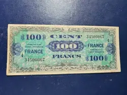 FRANCS MPC MILITARY