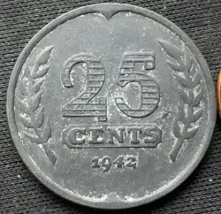 NETHERLANDS 25 CENTS