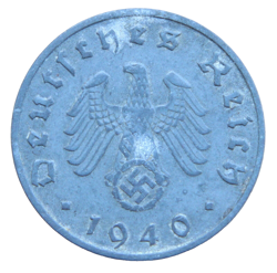 NAZI SWASTIKA COIN