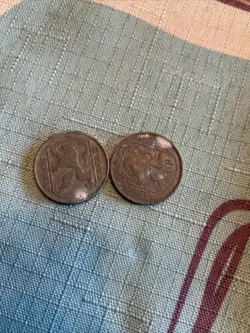 OCCUPATION BELGIUM COINS-2