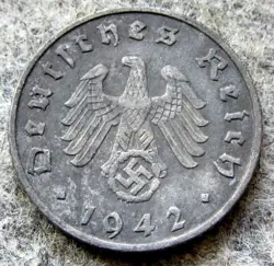 REICH 1942 REICHSPFENNIG