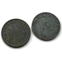 COINS REICHSMARKS 2X