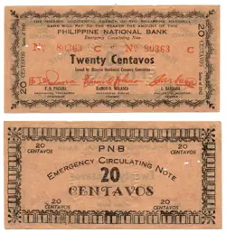 CENTAVOS EMERGENCY CURRENCY