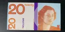 BRIXTON £20 2020 VIOLETTE SZABO 1921-1945 FRENCH -BRITISH WW2 AGENT