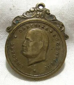 WW2 ITALY VENTENNIO MEDAL MEDAGLIA LEADER HEAD