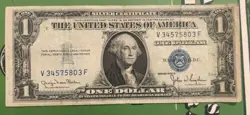 SILVER CERTIFICATE 1935