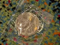 USSR SOVIET RUSSIAN COMMERATIVE 1 RUBLE COIN 1975 30TH ANNIVERSARY WW2 VICTORY