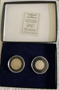 RARE THIRD REICH WW2 GERMAN 5 REICHSMARK HINDENBURG & 2 REICHSMARK SILVER COINS