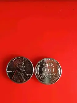 1943  LINCOLN EMERGENCY STEEL WW2  ONE CENT! (MIRROR LIKE)