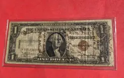 HAWAII NOTE SHORT SNORTER WW2 SERIES 1935-A $1 SILVER CERTIFICATE