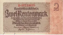 CURRENCY GERMANY 1937