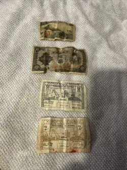WW2 BANK NOTES