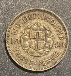 VI 3D THREEPENCE