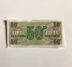 50 PENCE CURRENCY
