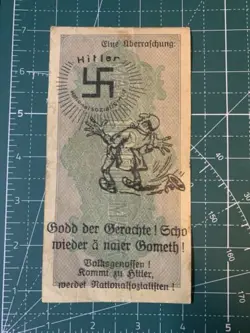 PRE WW2 RARE GERMAN NOTE