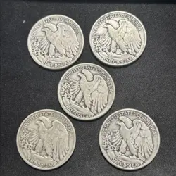 LIBERTY HALF DOLLARS