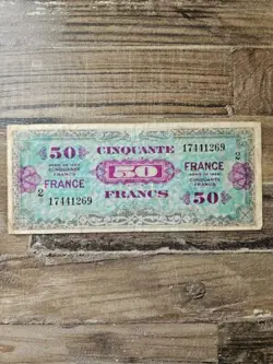 50 FRANCS 1944
