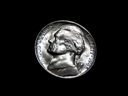 BRILLIANT UNCIRCULATED 1945-D