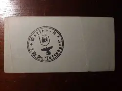 GERMAN MILITARY NOTE