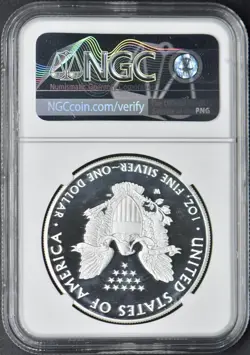 SILVER EAGLE NGC