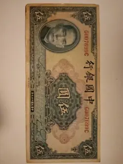 CHINA YUAN BANKNOTE