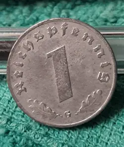 1944-G WW2 REICHSPFENNIG~