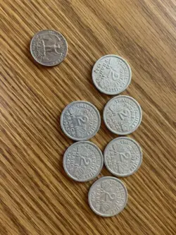 FRENCH COIN COINS