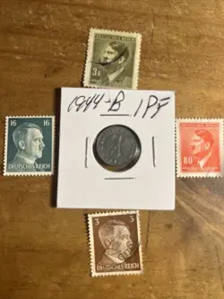 NAZI 1944-B PFENNIG