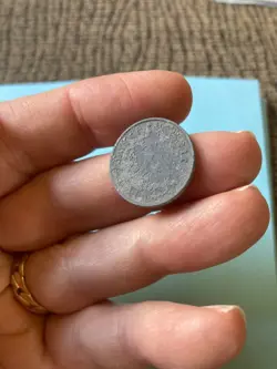 WW2 1944? GERMAN 10 REICHSPFENNIG DUG CONDITION UNCLEANED COIN