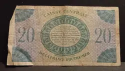 20 FRANCS BANKNOTE