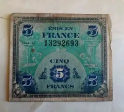 1944 FRANCS FRENCH