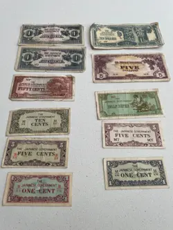 THE JAPANESE GOVERNMENT - 11..  WW2 BANKNOTE ISSUED