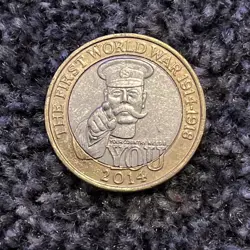 2014 TWO POUND COIN THE FIRST WORLD WAR £2 COIN 1914-1918