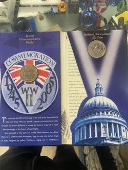 2005 END OF WW2 £2 COIN