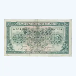 /2 BELGAS BANKNOTE