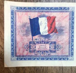 WW2 FRENCH 10 FRANC 1944 ALLIED OCCUPATION CURRENCY