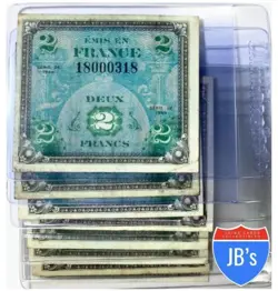 1944 WW2 ALLIED MILITARY CURRENCY FRANCE 2 FRANCS WORLD WAR II AMC *JB'S COINS*