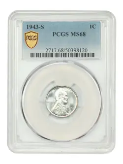 PCGS MS68