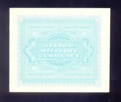 MILITARY CURRENCY LIRE