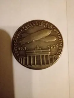 WW2 1936 COMMEMORATIVE COIN MEDAL ISSUE