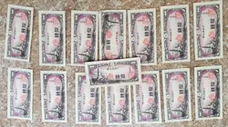 LOT (31 ) 1944 WW2 JAPAN 10 SEN JAPANESE BANKNOTES / WWII WORLD PAPER CURRENCY