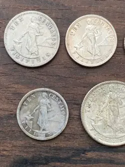 CENTAVOS SILVER COINS