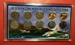 1917-1991 VETERANS MEMORIAL COIN COLLECTION! WW1 WW2 KOREA VIETNAM DESERT STORM!