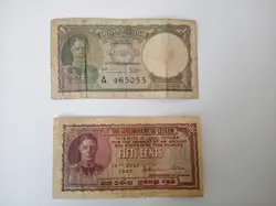 BANKNOTES CEYLON